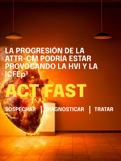 Símbolo de corazón ardiente, urgencia en el diagnóstico y tratamiento